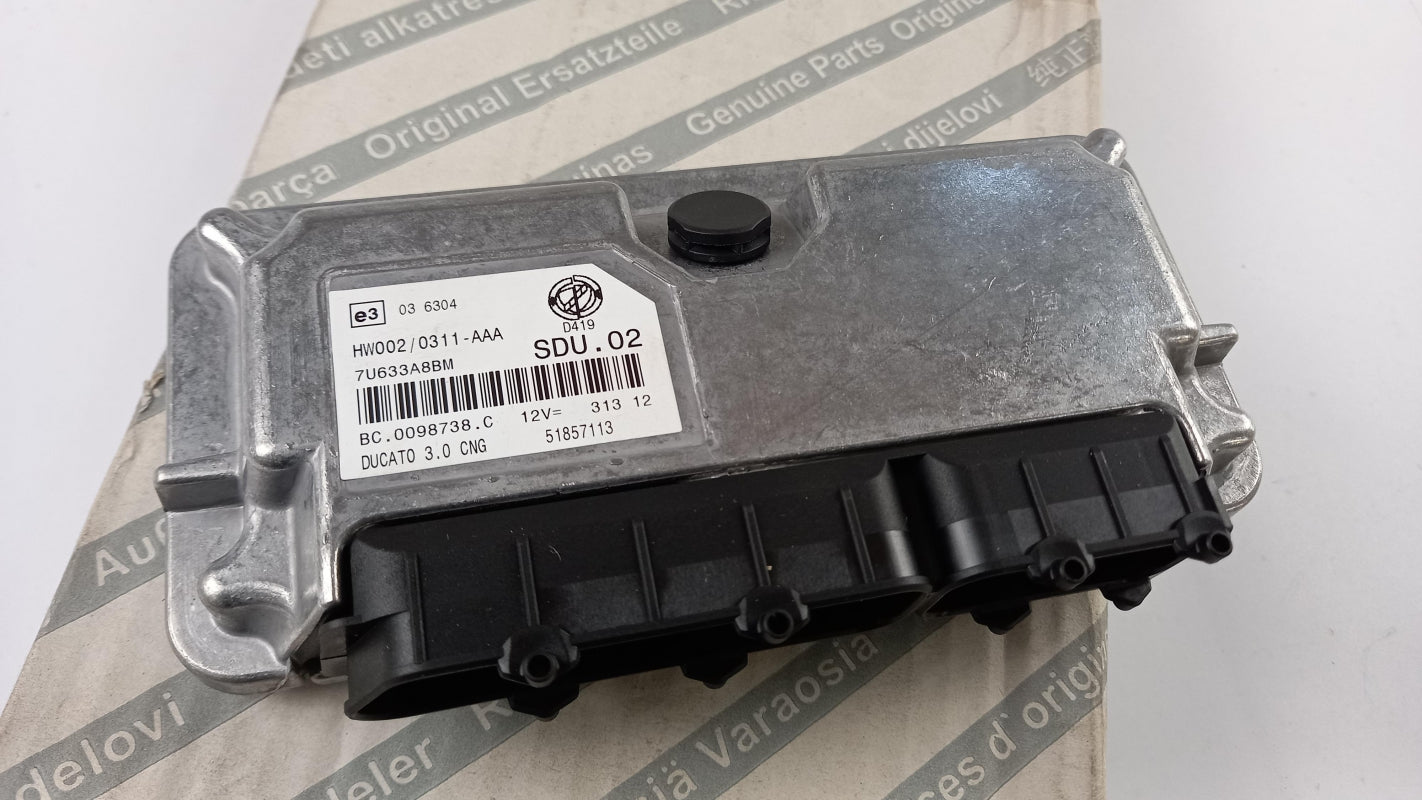 Original FIAT Ducato 06-14 Motorsteuergerät ECU 51857113