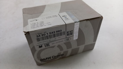 Original BMW X2 F39 16d 18d 20d 25d 18i 20i Bremsbeläge Satz Hinten 34201543683