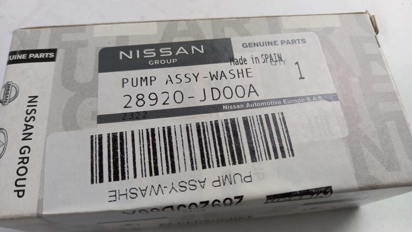 Original OE NISSAN Waschwasserpumpe 28920JD00A