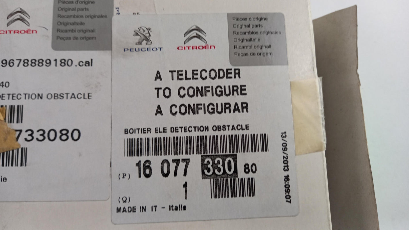 Original PEUGEOT 3008 Einparkhilfe Steuergerät PDC 1607733080