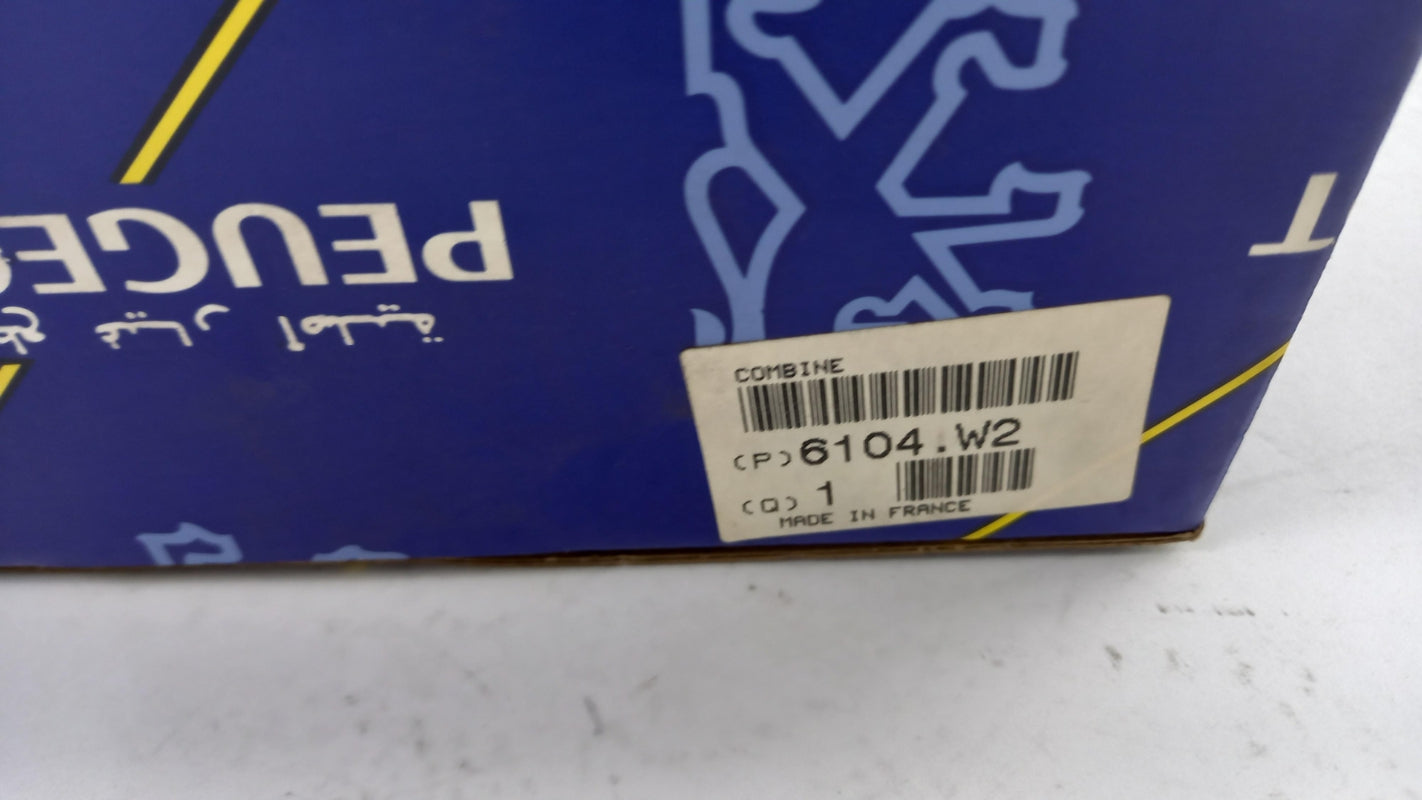 Original PEUGEOT 406 Kombiinstrument 6104W2
