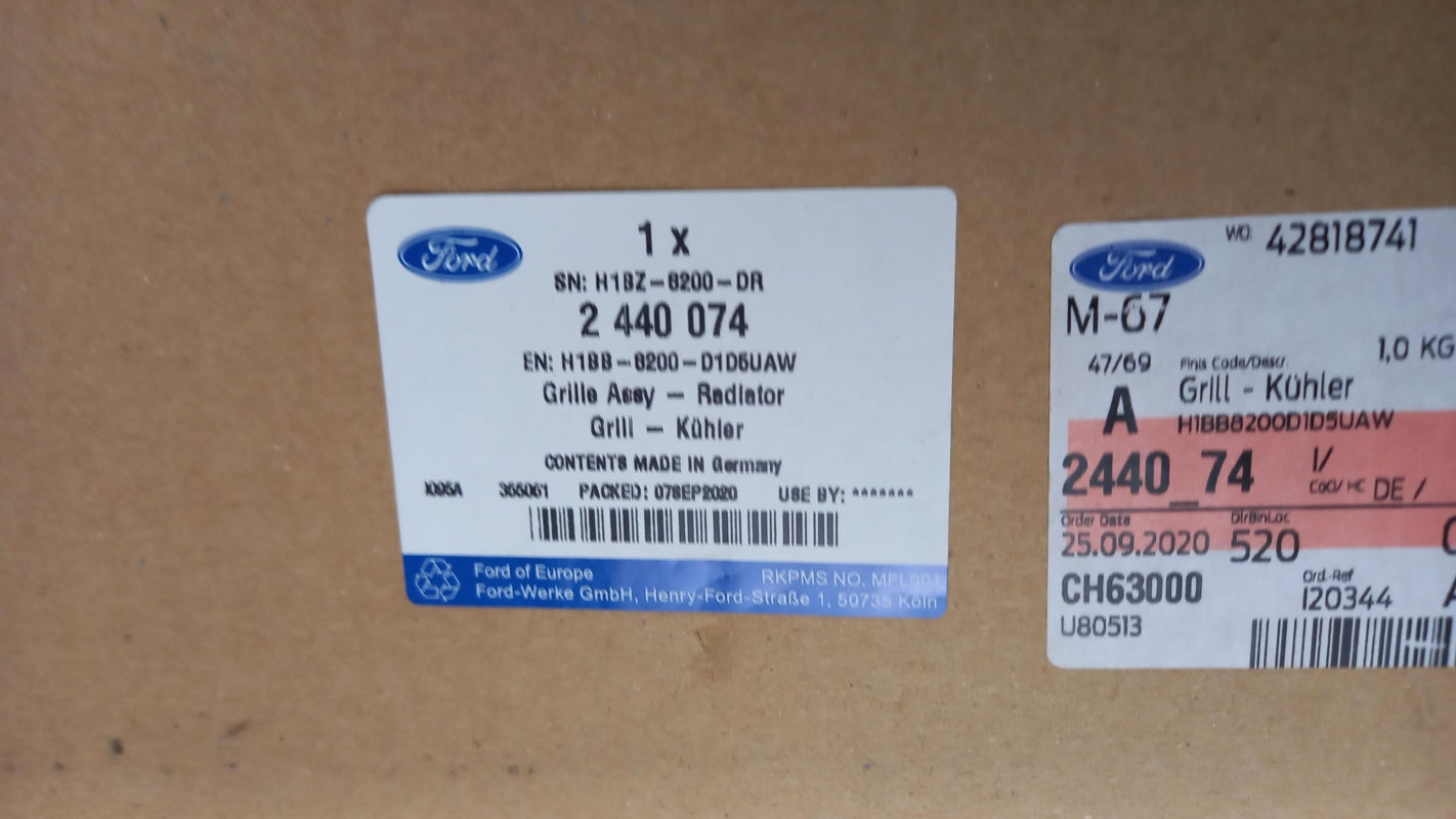 Original OE FORD Kühlergitter 2440074