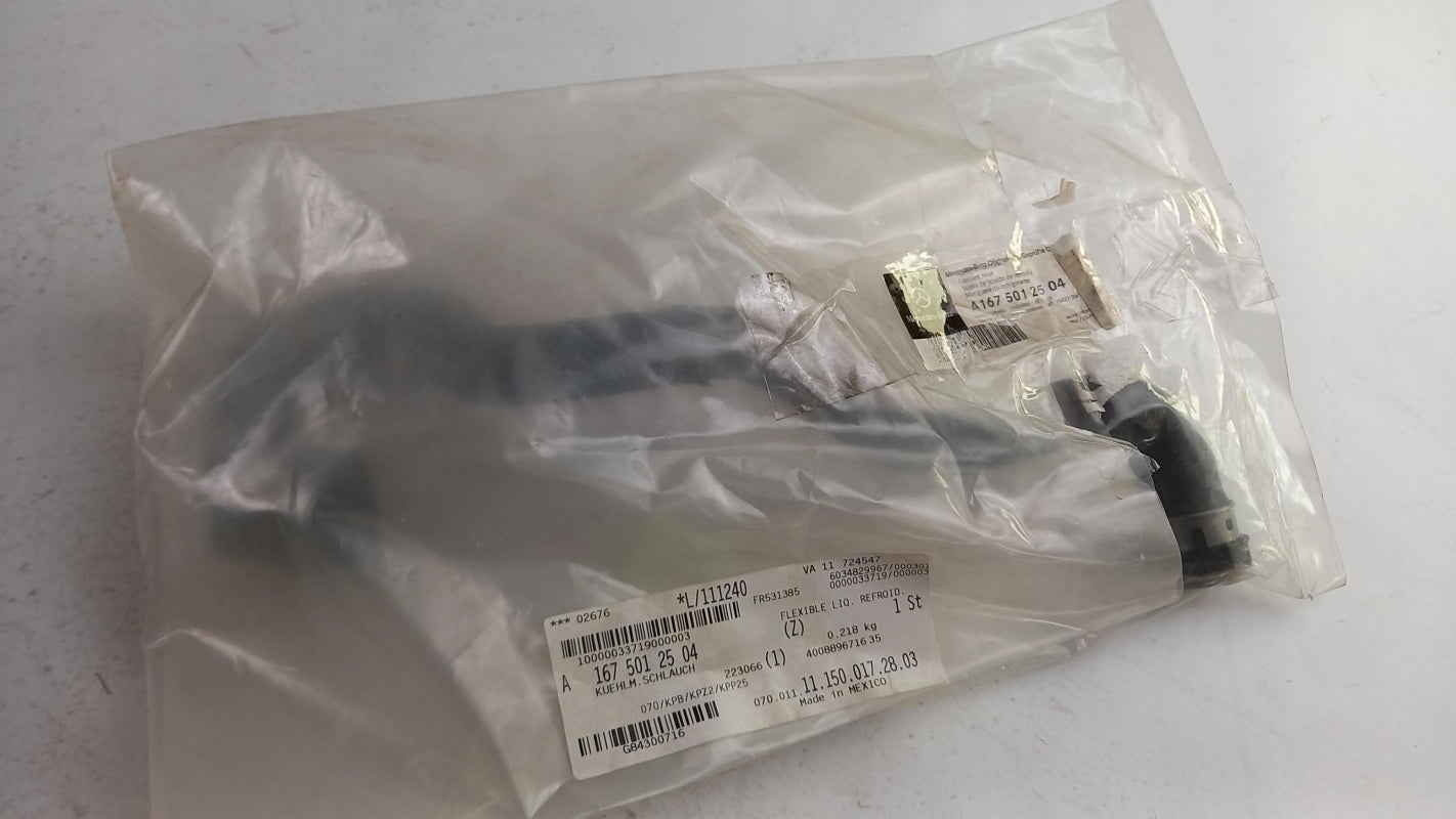Original OE MERCEDES-BENZ Kühlerschlauch A1675012504
