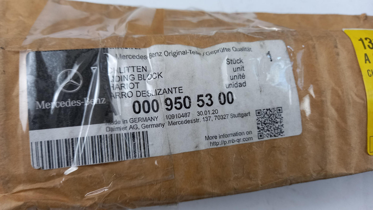 Original OE MERCEDES-BENZ Sitz Führungsschiene & Einsteller A0009505300