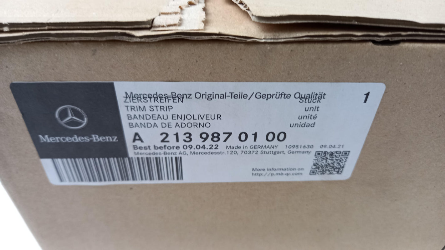 Original MERCEDES-BENZ E-Klasse 2016> Dekorfolie A2139870100