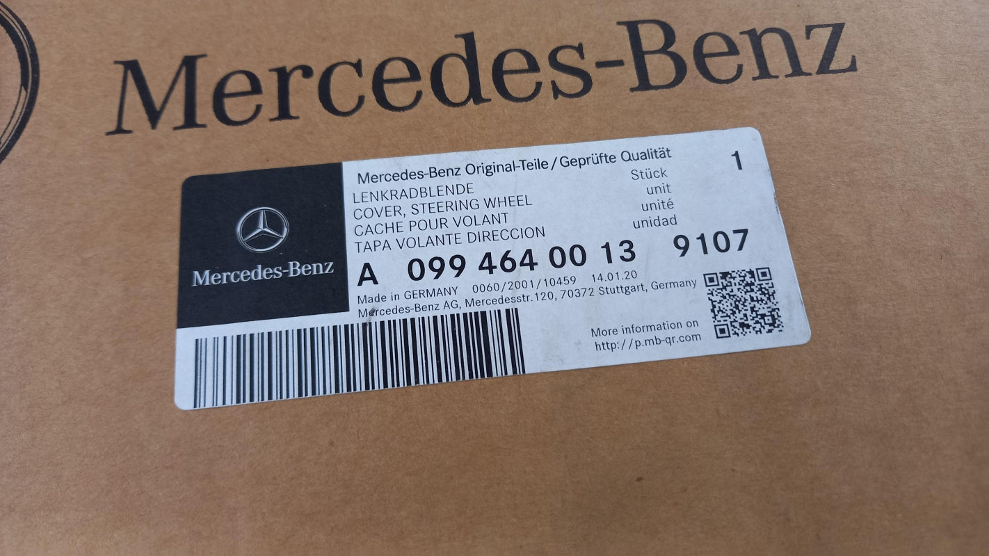 Original OE MERCEDES-BENZ Lenkrad Abdeckung A09946400139107