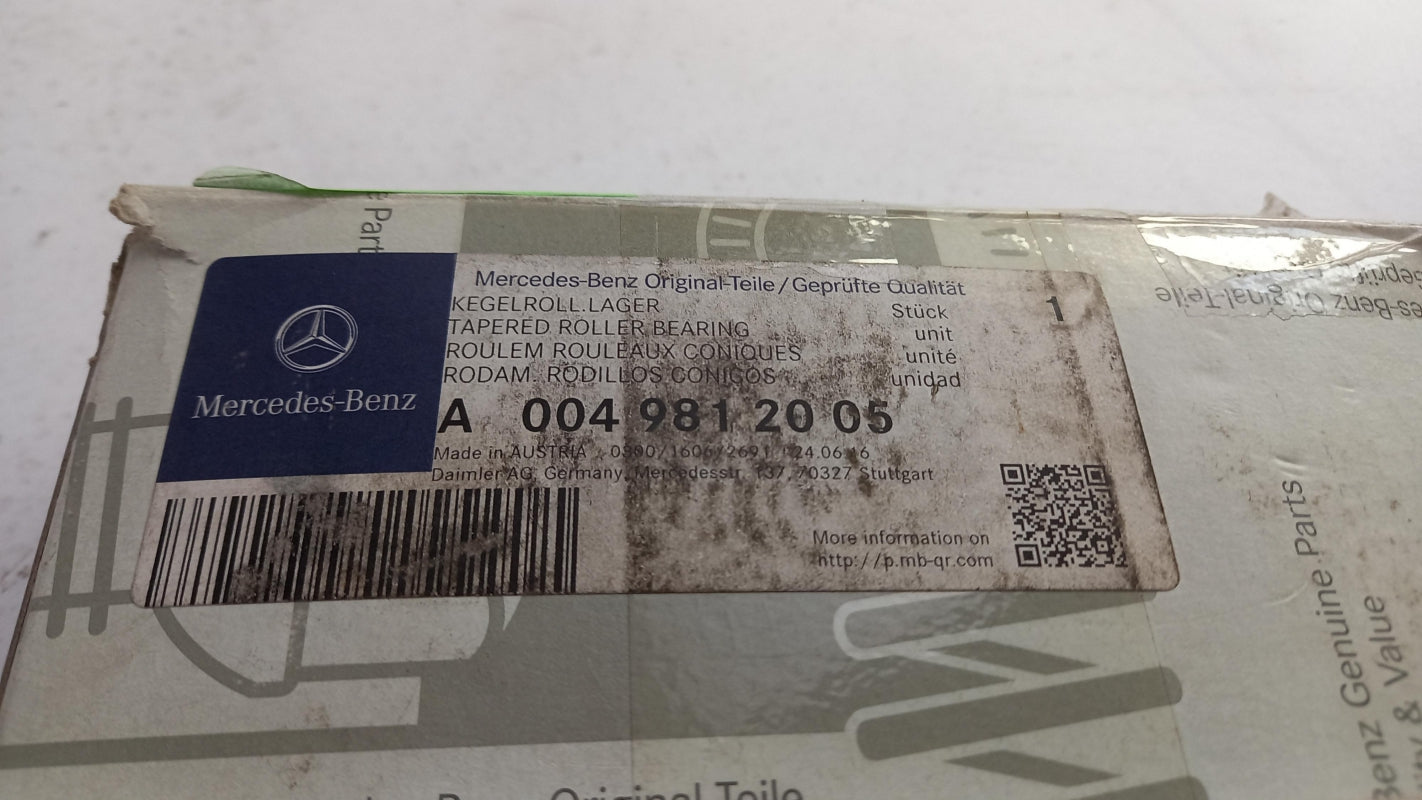 Original OE MERCEDES-BENZ Radlager A0049812005