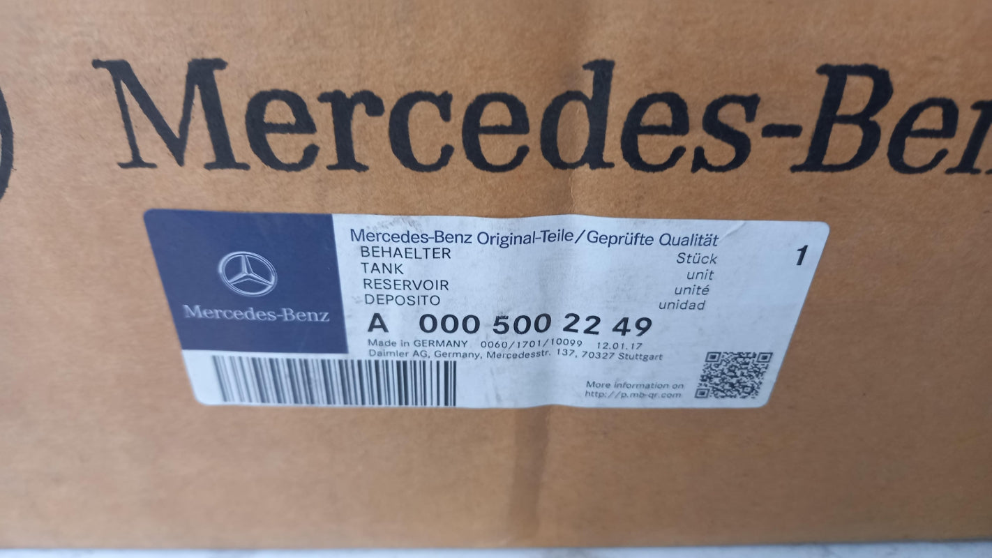 Original OE MERCEDES-BENZ Kühlmittelbehälter A0005002249