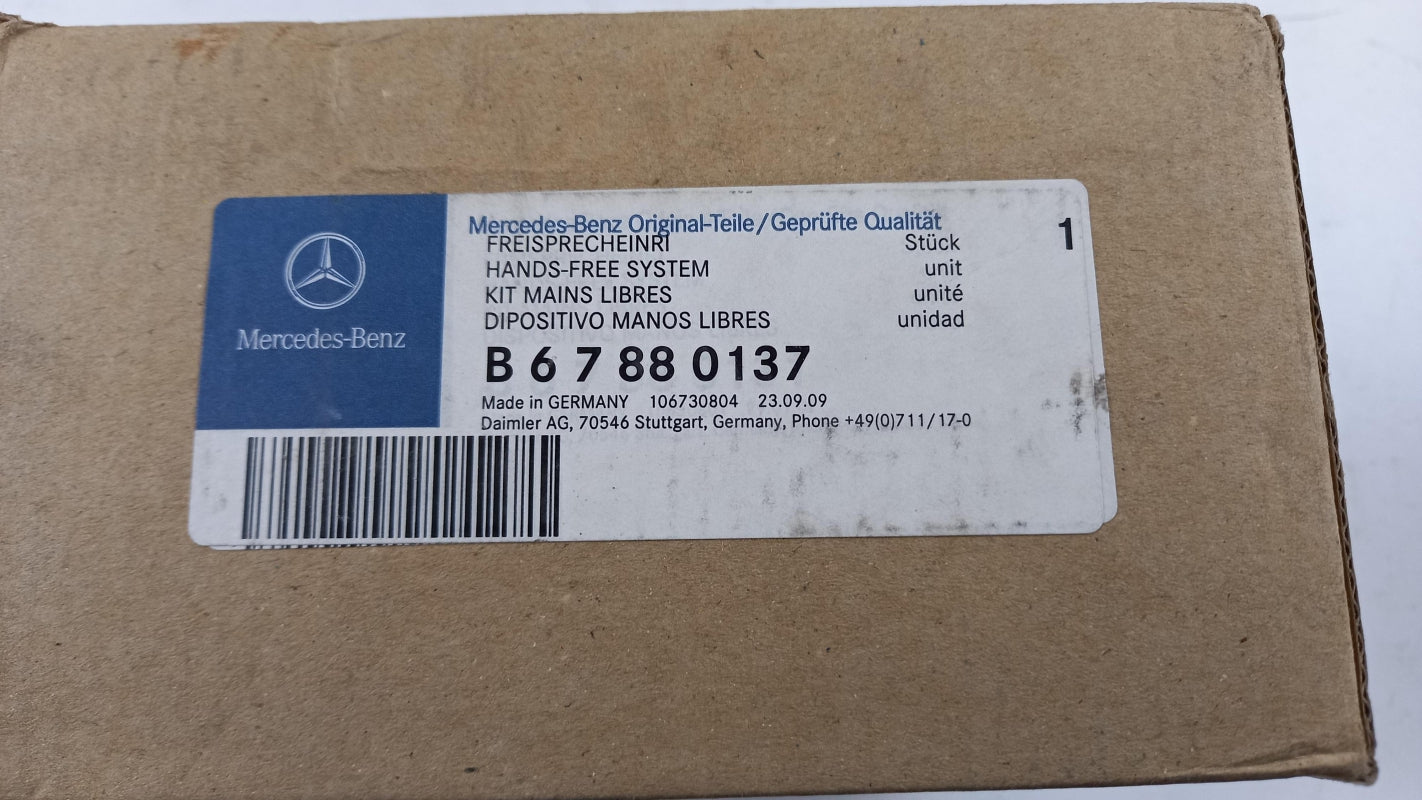 Original MERCEDES-BENZ A-klasse B-klasse SMART Telefon Montagesatz B67880137