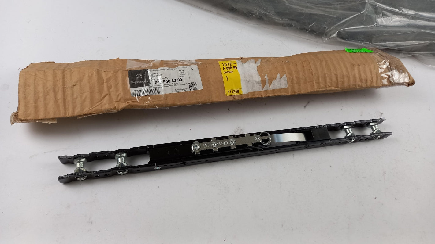 Original OE MERCEDES-BENZ Sitz Führungsschiene & Einsteller A0009505300