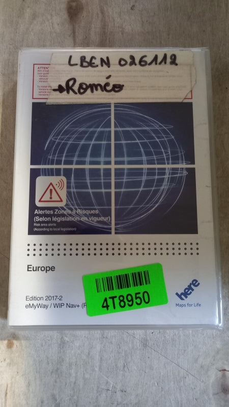 Original PEUGEOT CITROEN Navigations SD-Karte RT6 Europe 2017-2 1631886780