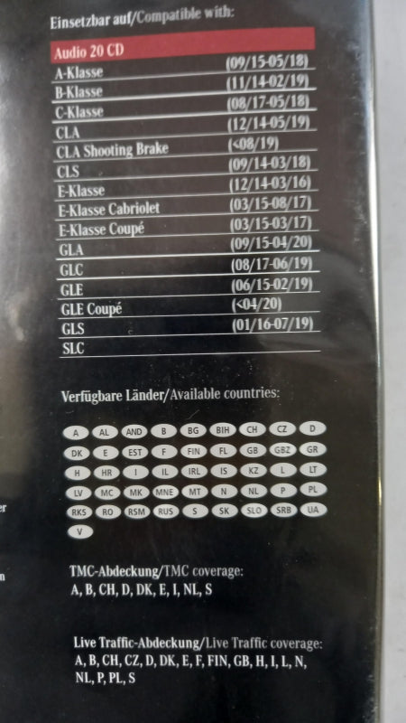 Original OE MERCEDES-BENZ SD-Karte A2189067503