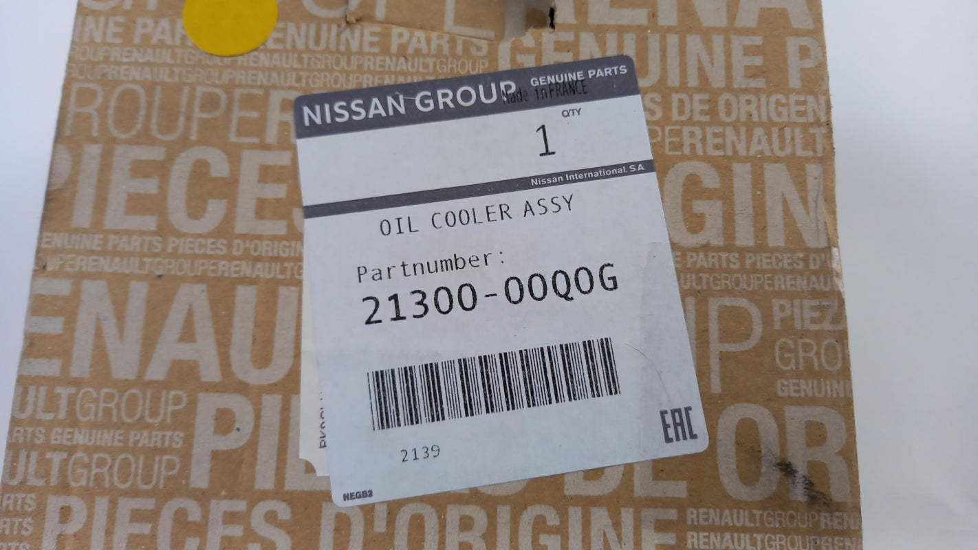 Original NISSAN Juke F15 Micra K14 Qashqai J11 1.2L Motorölkühler 2130000Q0G