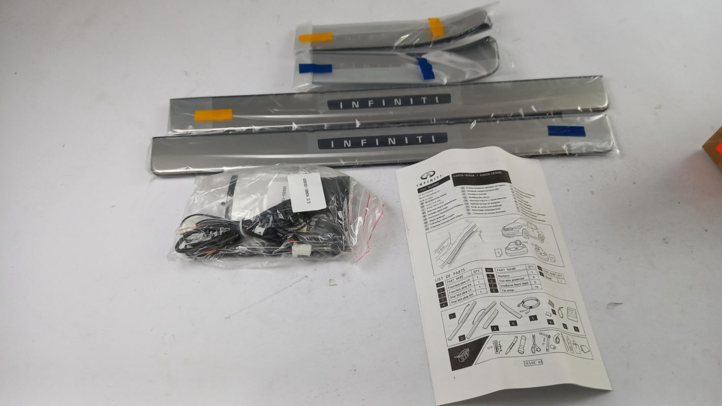 Original NISSAN INFINITI QX50 2016-2018 Einstiegsleisten Satz vorne G69501BN0B