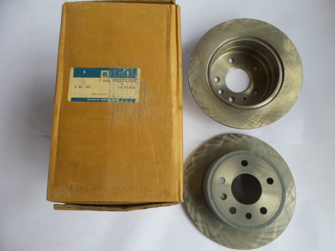 Original OE OPEL Bremsscheibensatz (2 Stück) 90272328