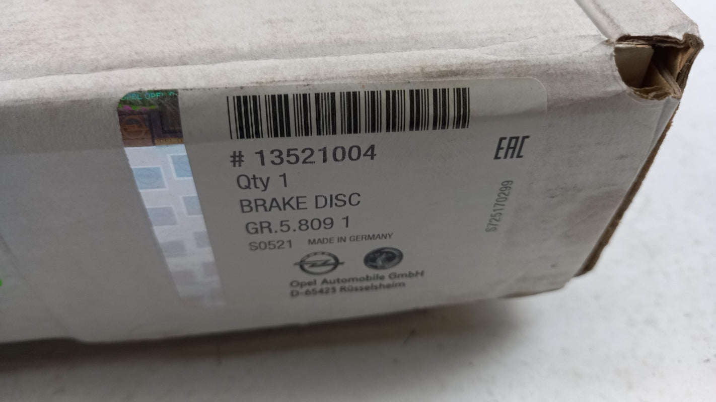 Original OE OPEL Bremsscheibe (1 Stück) 13521004