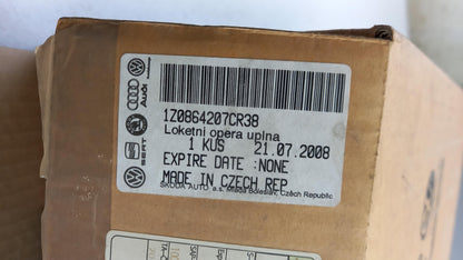 Original SKODA Octavia 1Z 2004-2013 Armlehne ice grey 1Z0864207CR38