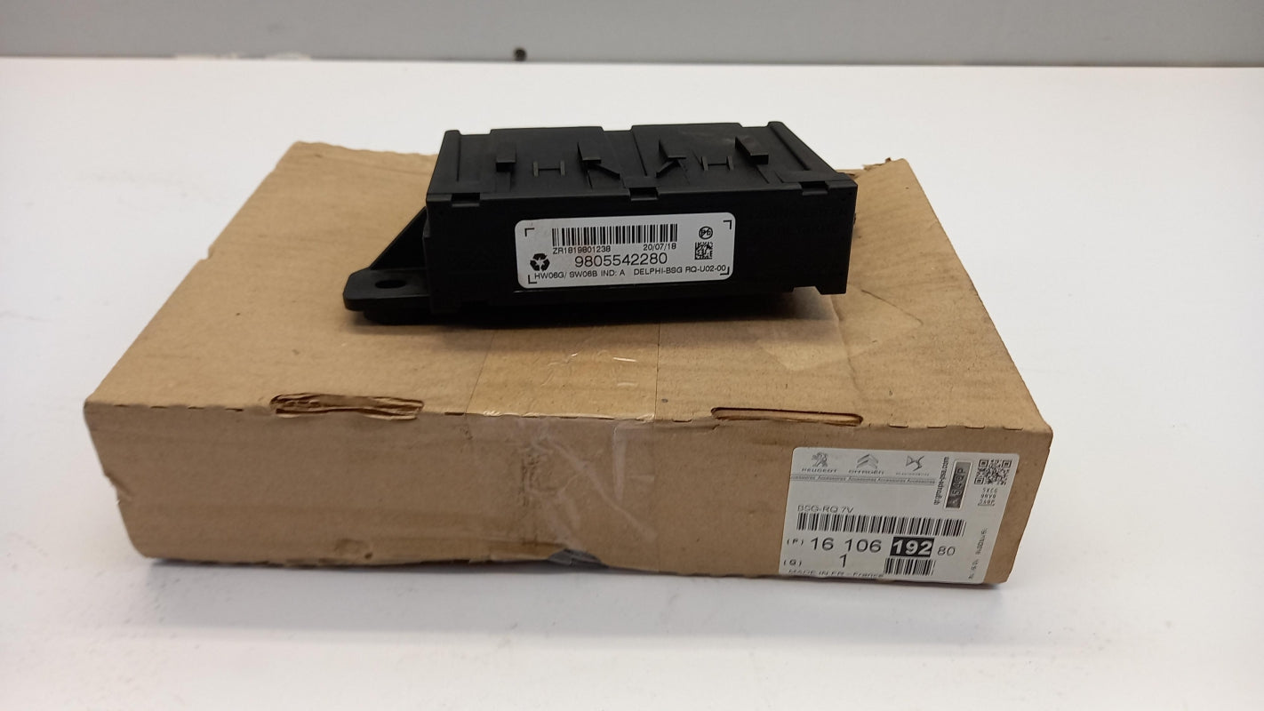 Original PEUGEOT 208 CITROEN C4 Anhängerkupplung Steuergerät 7-pol 1610619280