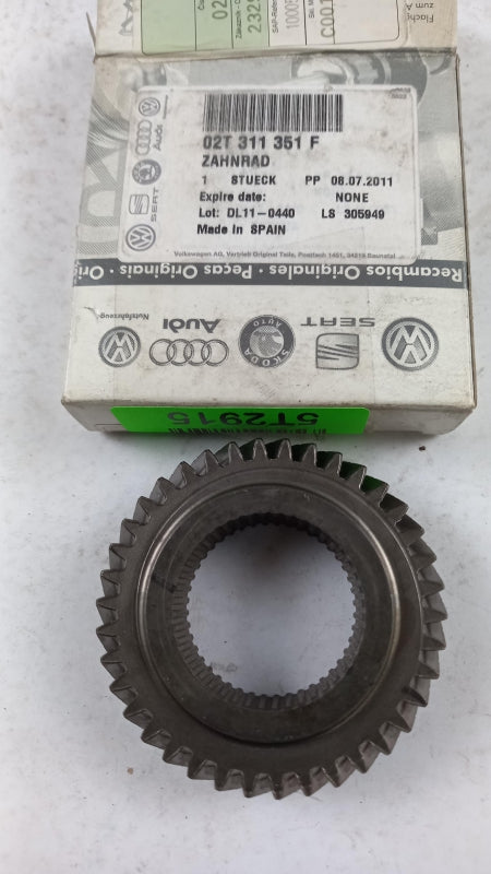 Original AUDI A1 VW Golf 6 Passat B6 SKODA Kamiq Karoq Zahnrad 4-Gang 02T311351F