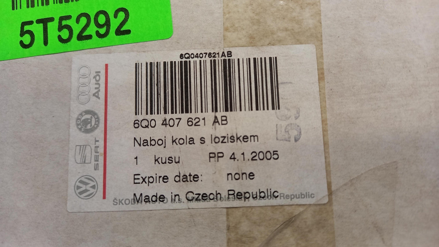 Original VW Polo 9N 2002-2010 Radnabe Radlagersatz vorne 6Q0407621AB