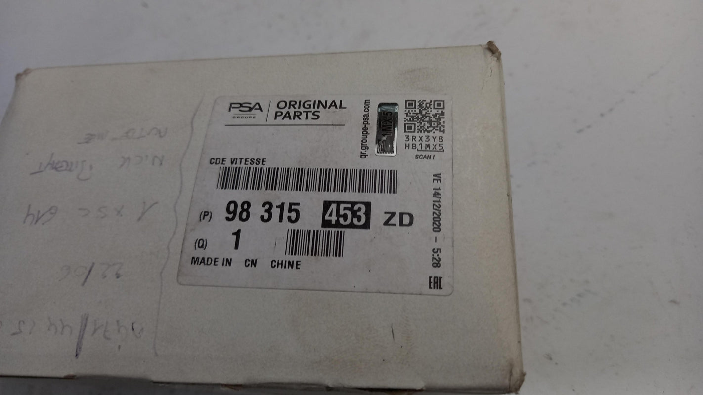 Original OE Peugeot Schalthebel 98315453ZD