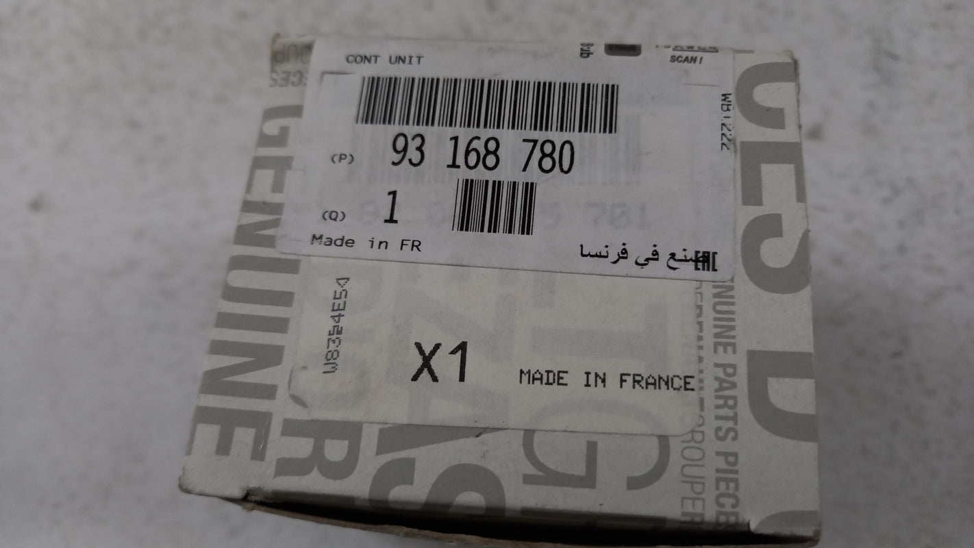 Original OE OPEL Wegfahrsperre Ringschloss 93168780