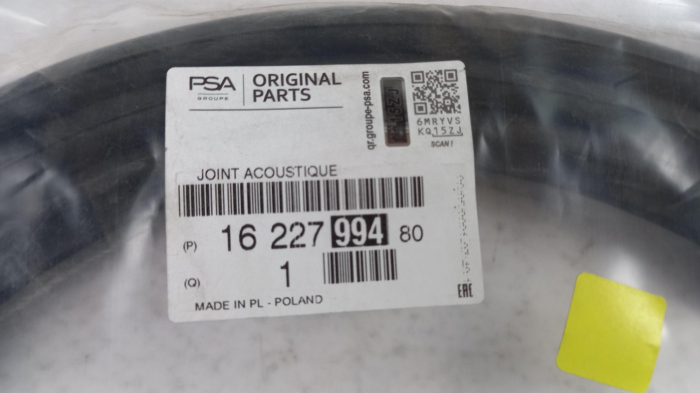Original OE Peugeot Faltdach Dichtung 1622799480