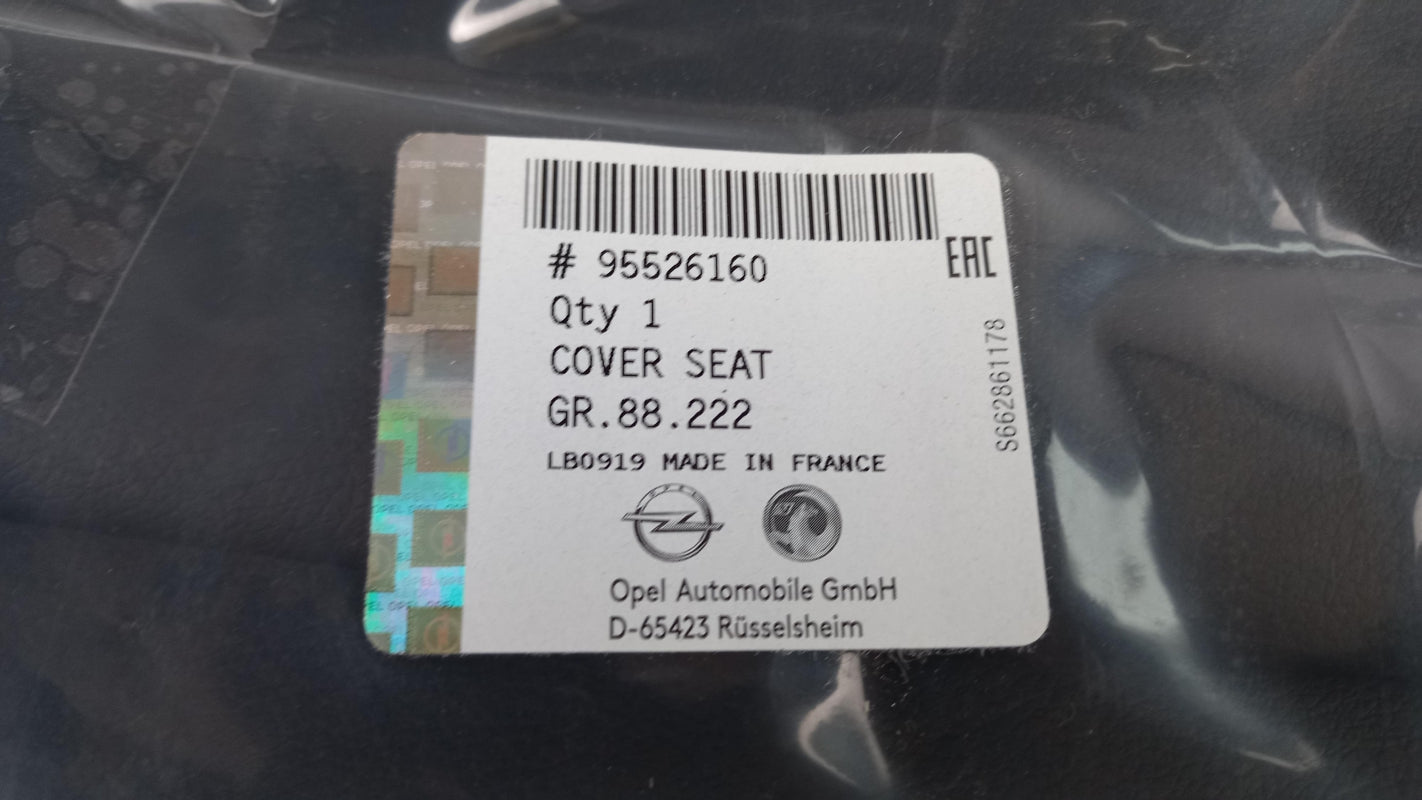 Original OPEL Grandland X Sitzbezug 95526160