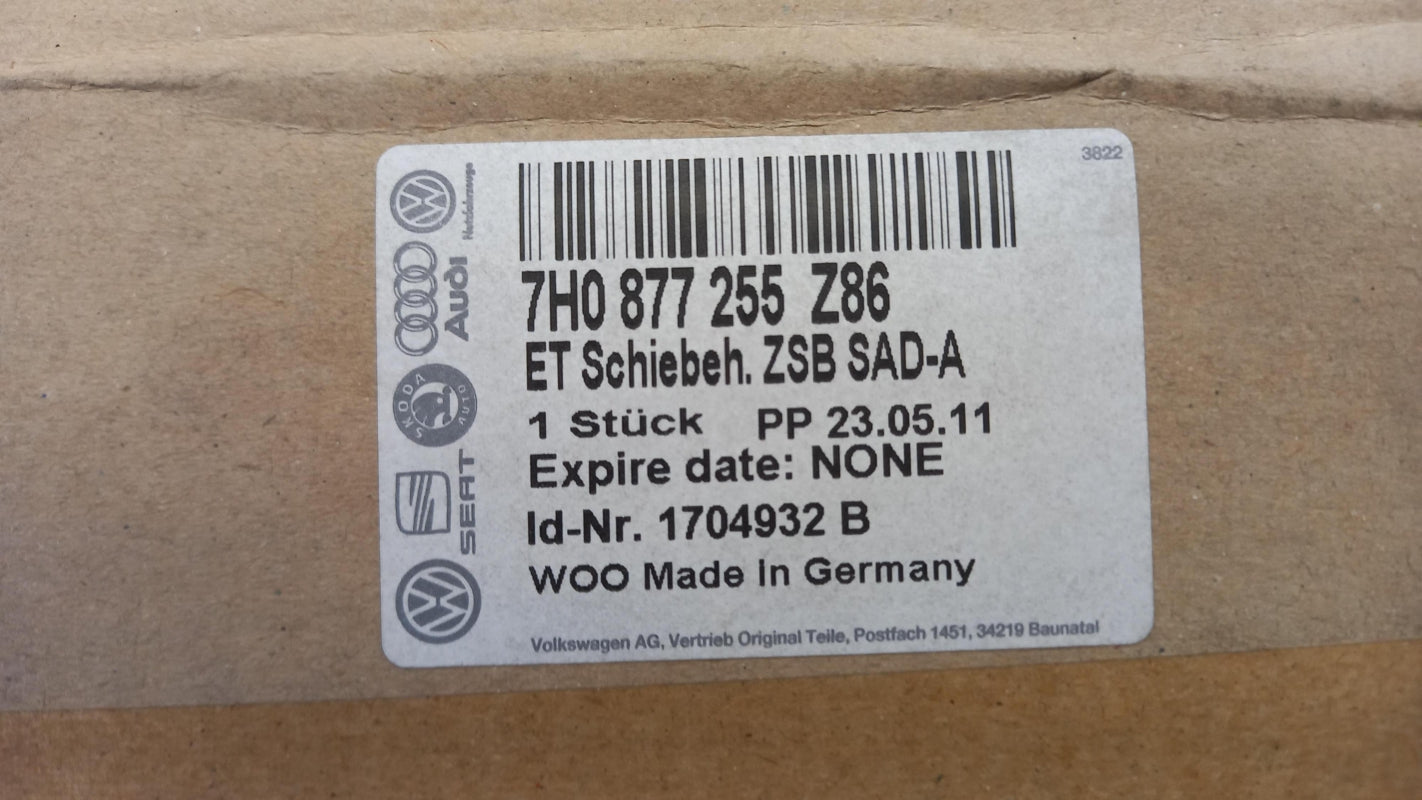 Original SKODA Octavia Fabia VW T5 Fox Schiebedachrahmen perlgrau 7H0877255Z86