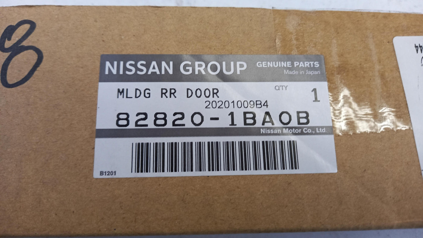 Original OE NISSAN Türscheiben Dichtung 828201BA0B