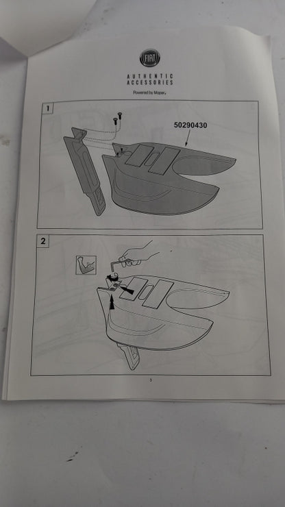 Original OE FIAT Aufbewahrungsbox 50290431