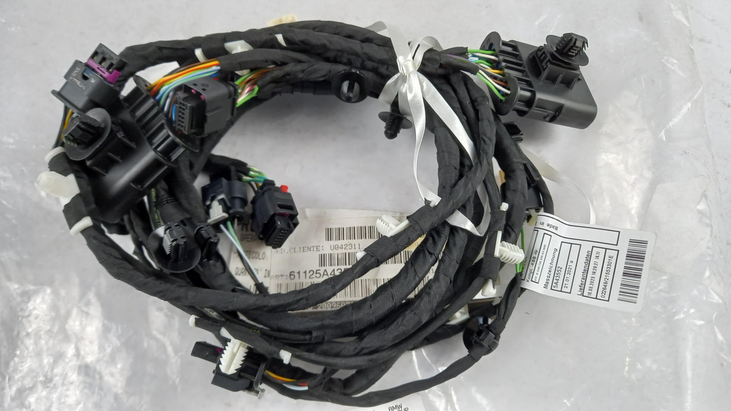Original BMW X1 U11 Stoßfänger Kabelsatz vorne 61125A43562