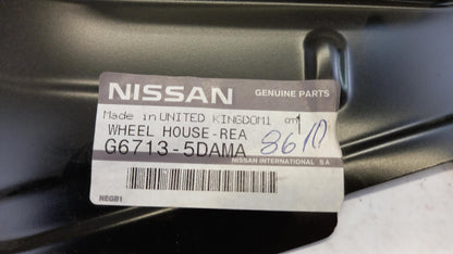 Original INFINITI Q30 QX30 H15 Radhausschale hinten links G67135DAMA