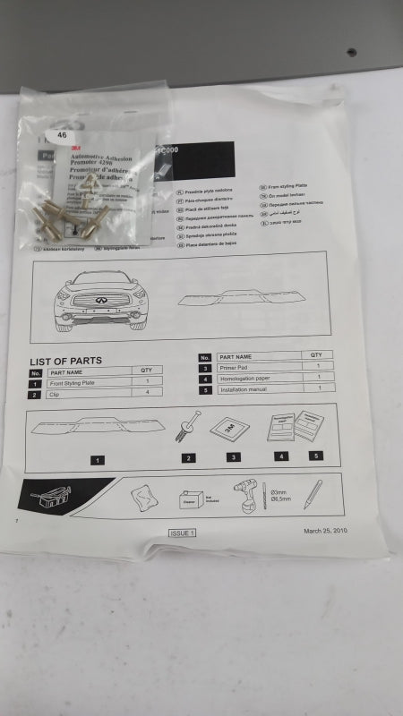 Original OE NISSAN Stoßfängerabdeckung KE5401C000