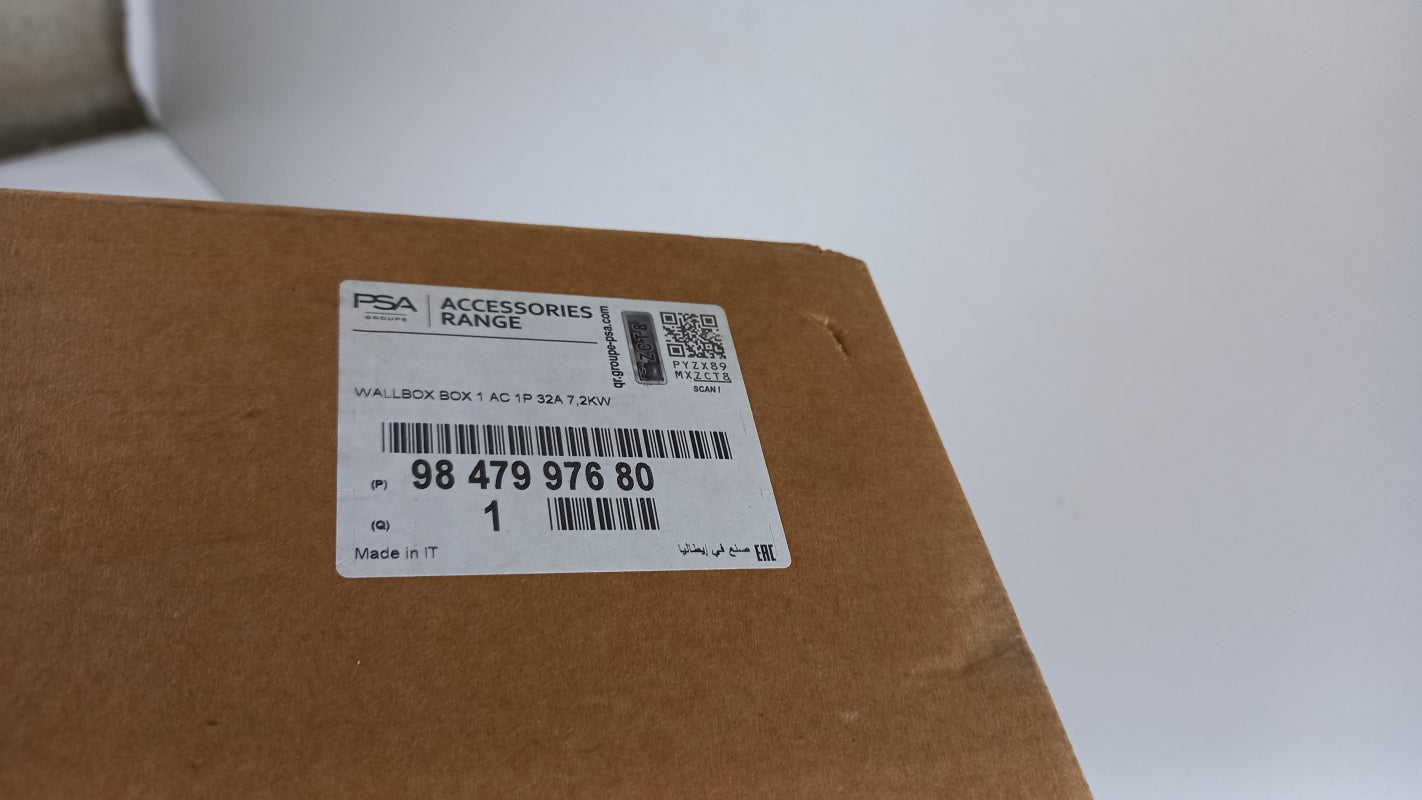 Original PSA Easy Wallbox 1 AC 1P 32A 7.2KW Batterieladegerät 9847997680