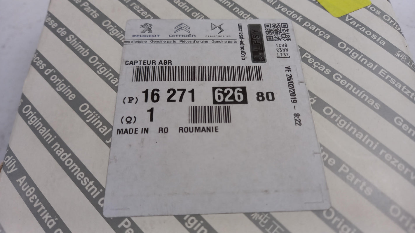 Original OE Peugeot Raddrehzahl Sensor 1627162680