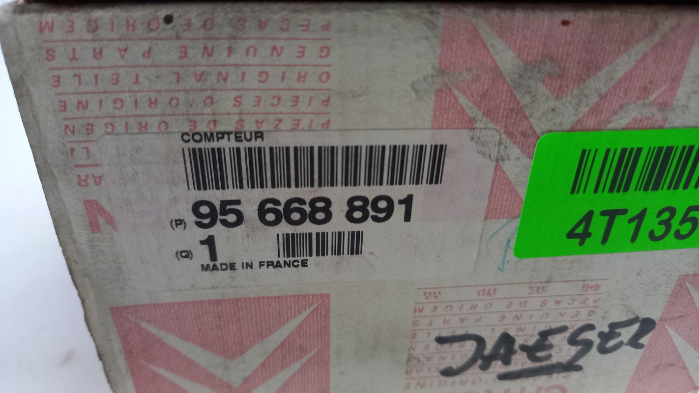 Original CITROEN Xantia Tacho Geschwindigkeitsmesser 95668891