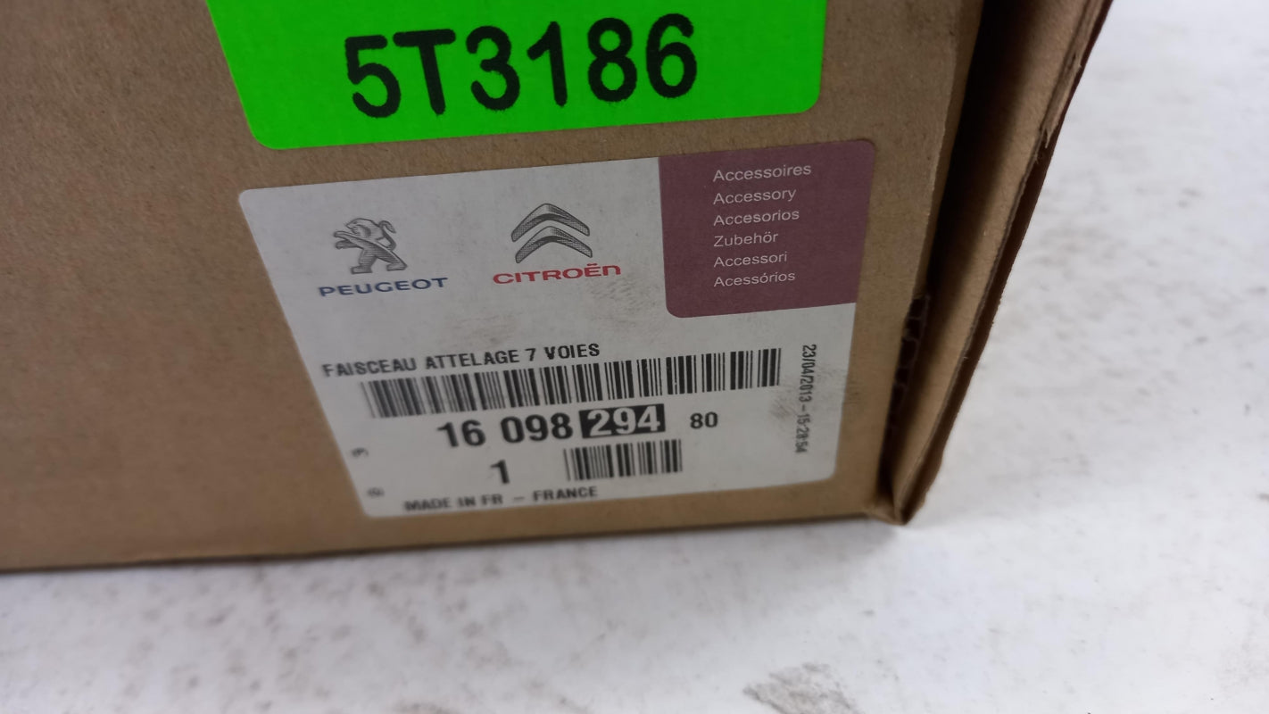 Original CITROEN C4 Picasso Anhängerkupplung Elektrosatz 7-polig 1609829480