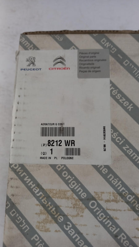 Original OE Peugeot Luftdüse 8212WR