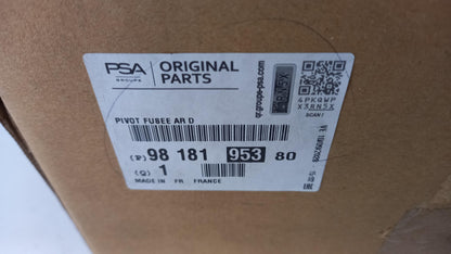 Original PEUGEOT 508 II Achsschenkel hinten rechts 9818195380