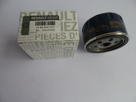 Original RENAULT Spider Megane III Laguna III Benzinmotor Ölfilter 7700274177