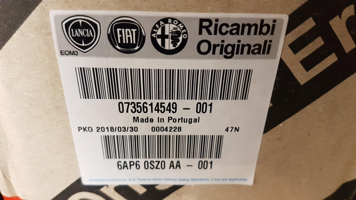 Original OE FIAT Stoßstangen Zierleiste 735614549
