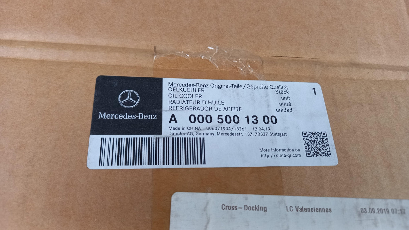 Original MERCEDES-BENZ Actros Antos Arocs Motorölkühler A0005001300