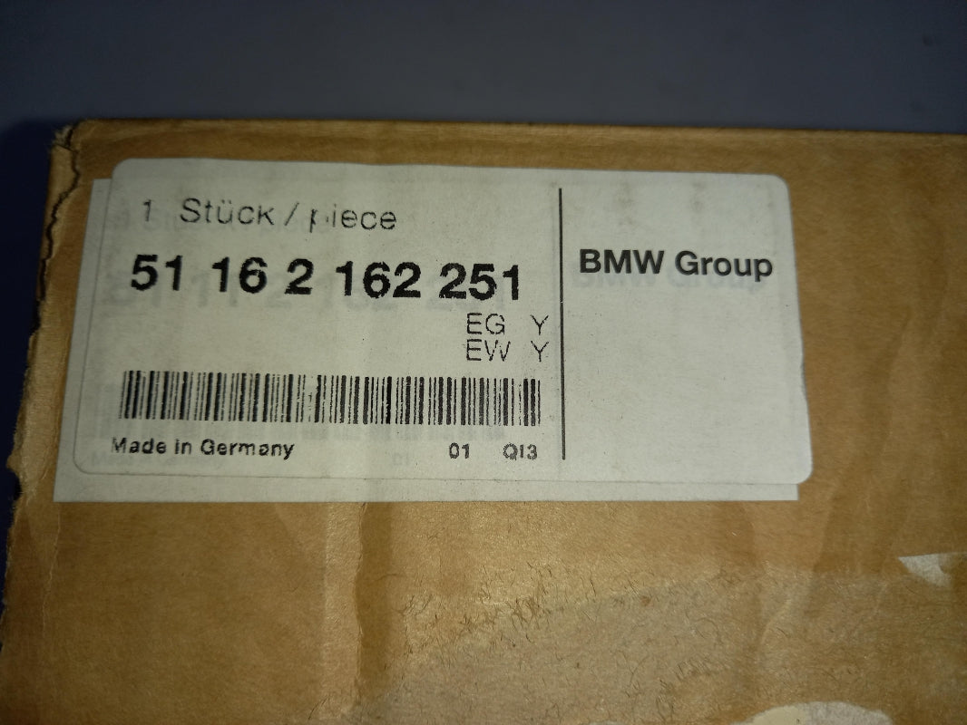 Original BMW X1 E84 X3 F25 Aussenspiegelkappe matt silber Links USA 51162162251
