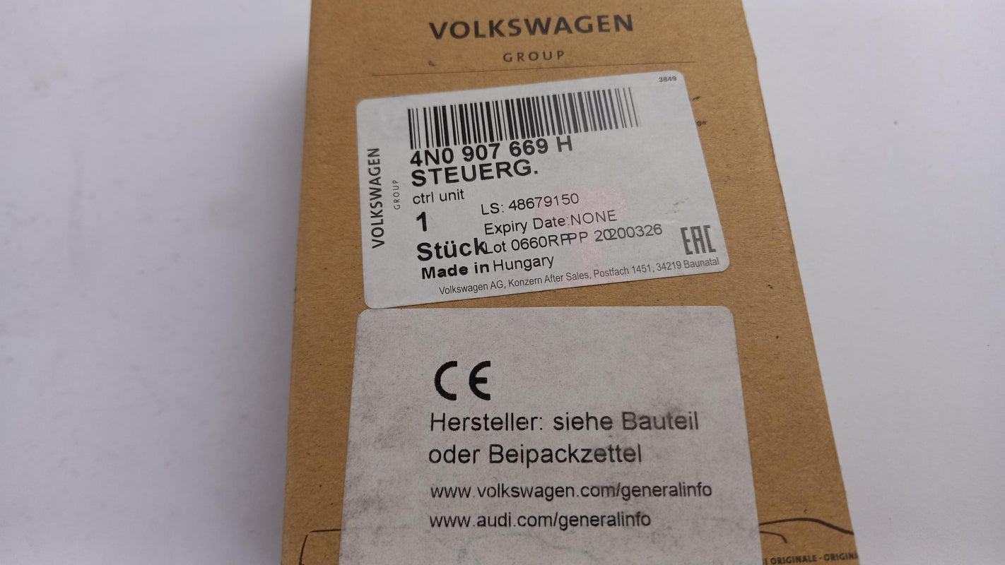 Original AUDI A5 A6 A7 A8 Q7 Q8 RSQ8 Steuergerät, Parkassistenzsensor 4N0907669H