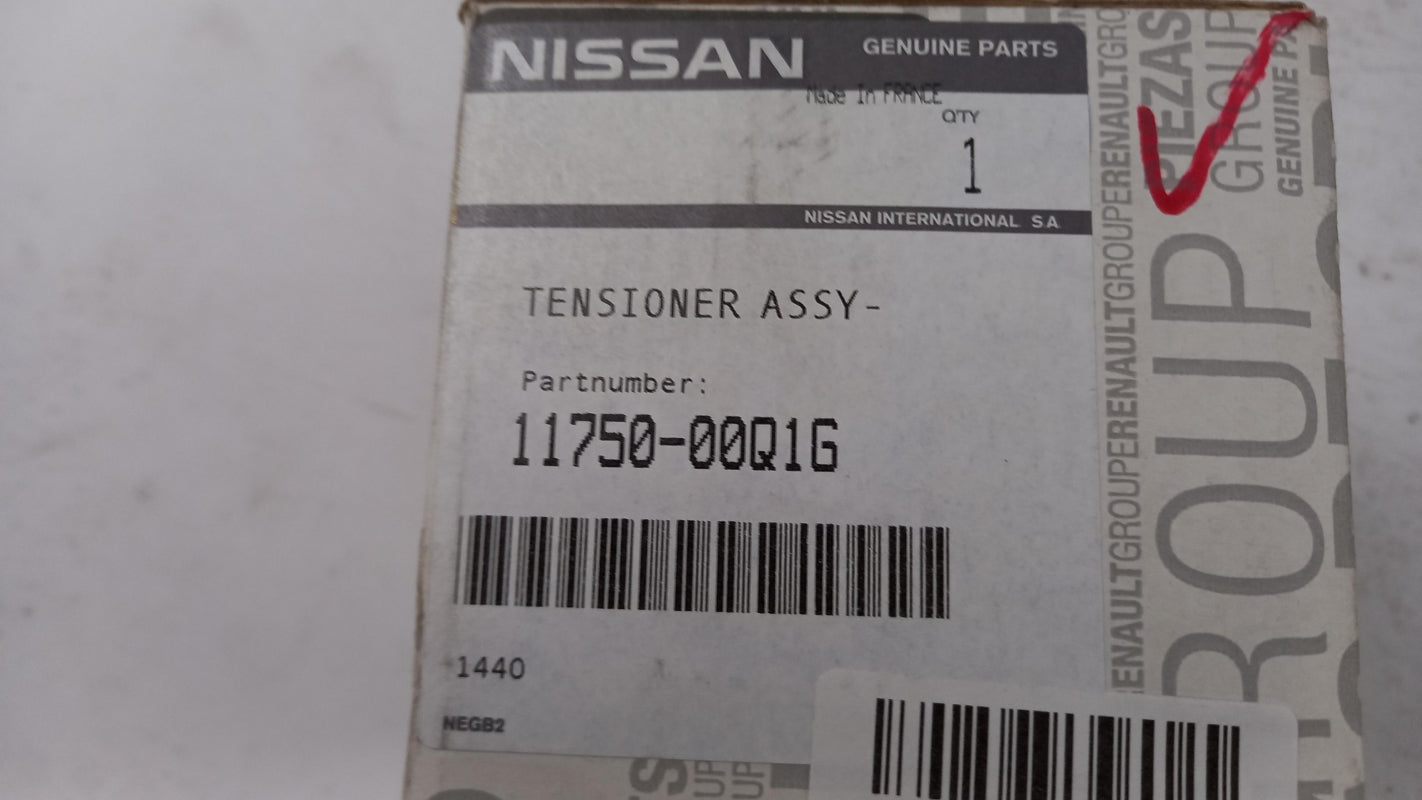 Original NISSAN Qashqai Micra Juke Cube Almera Riemenspanner 1175000Q1G