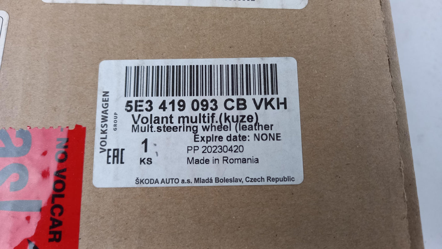 Original SKODA Octavia 2020- Karoq 2018- Lenkrad 5E3419093CBVKH