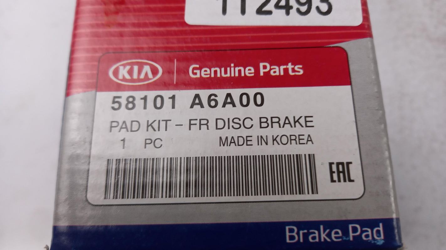 Original OE HYUNDAI/KIA Bremsbeläge 58101A6A00