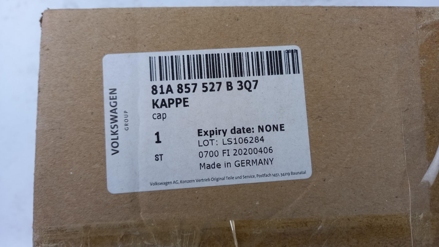 Original AUDI Q2 (GA) Q3 RSQ3 (F3) Außenspiegelkappe alu links 81A857527B3Q7