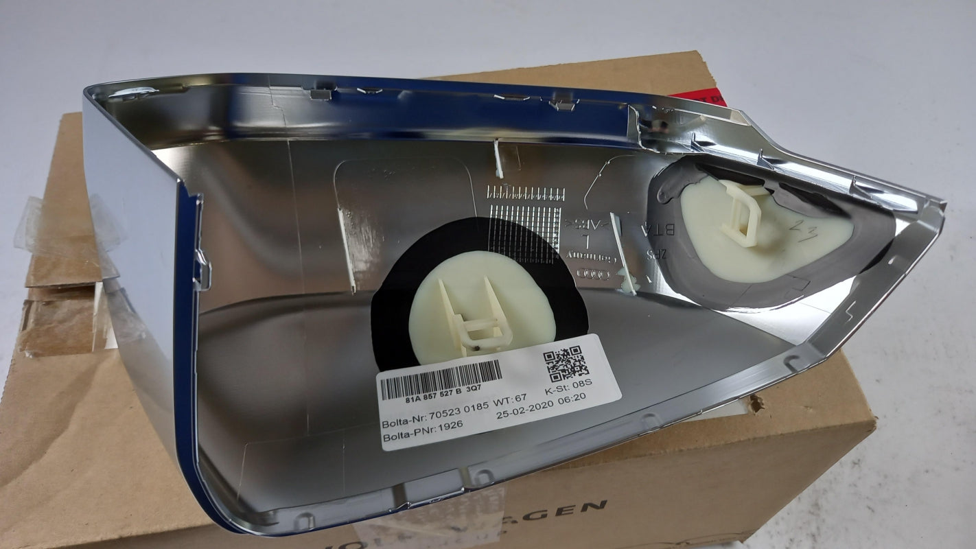 Original AUDI Q2 (GA) Q3 RSQ3 (F3) Außenspiegelkappe alu links 81A857527B3Q7